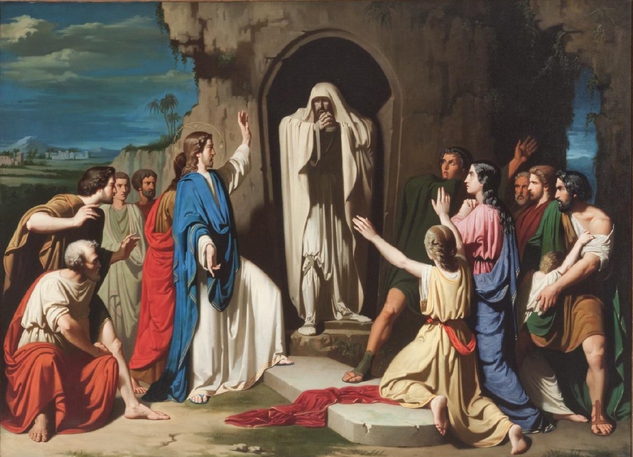 Иисус Воскрешение Лазаря