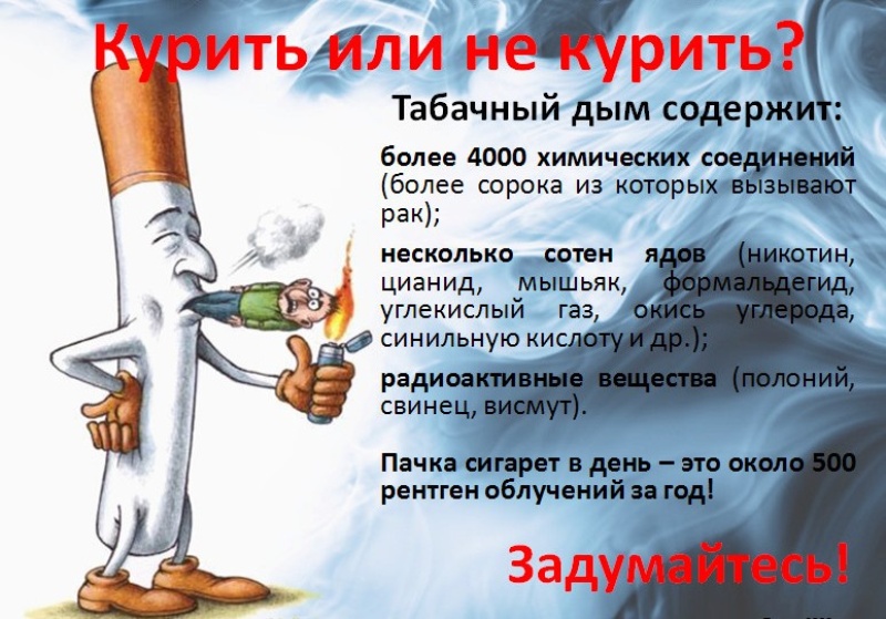 Всемирный день без табака 31 мая 2025 года