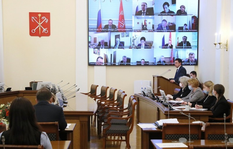 Михаил Романов принял участие в заседании Правительства Санкт-Петербурга