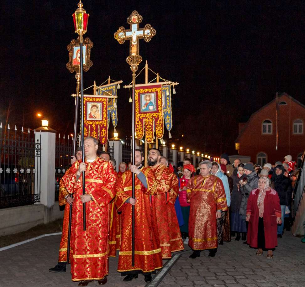 Крестный ход рисунок