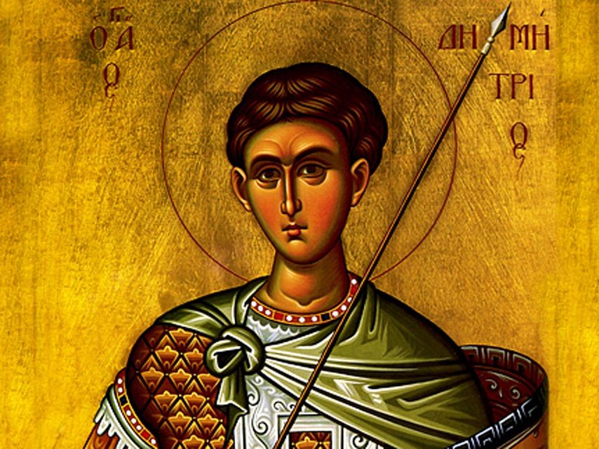 Церковь России 8 ноября чтит память святого Димитрия Солунского и мученика Луппа Солунского