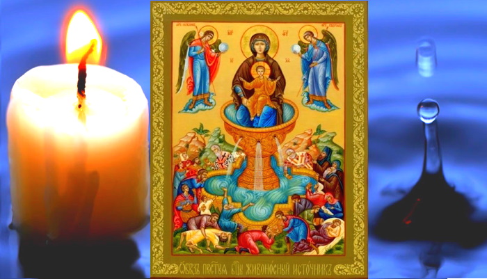 Празднование в честь иконы Божией Матери «Живоносный Источник» припадает на начало мая
