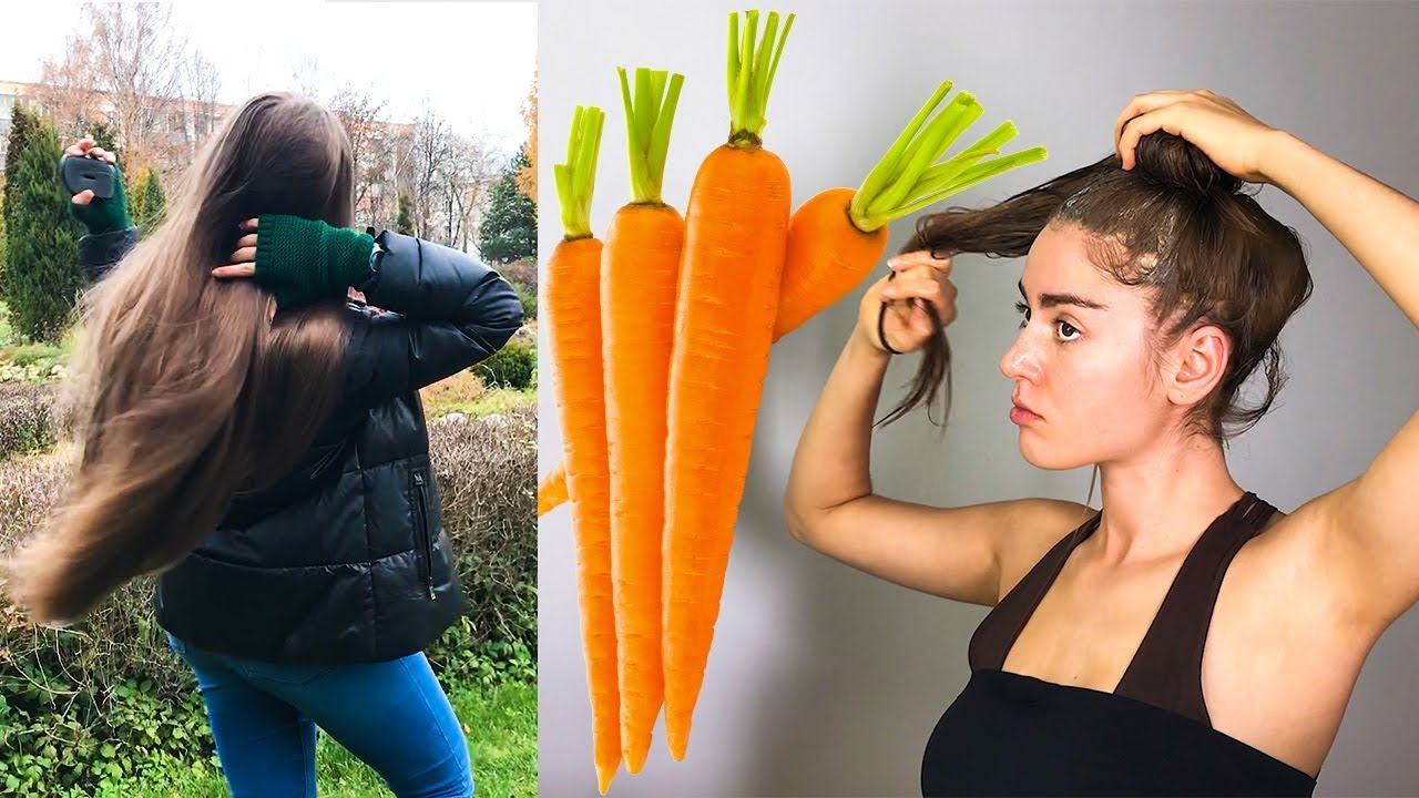 Как у Рапунцель: как сделать волосы более густыми с помощь морковных масок