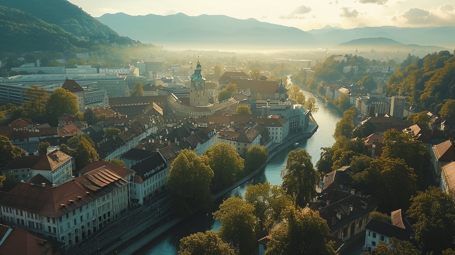 В Migronium назвали лучшие города Словении для переезда