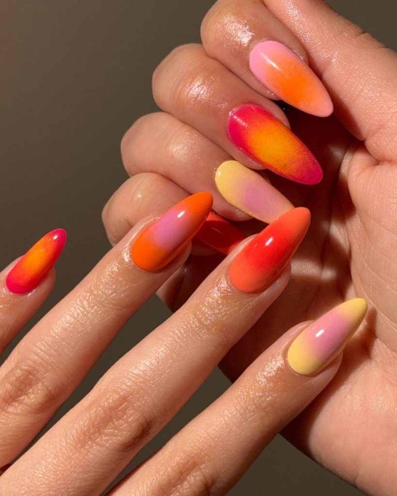 10 популярных идей на тему "spring 2025 dip nail colors" для вдохновения