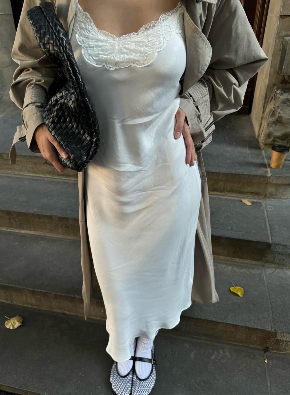 6 идей, что надеть на платье в прохладную погоду