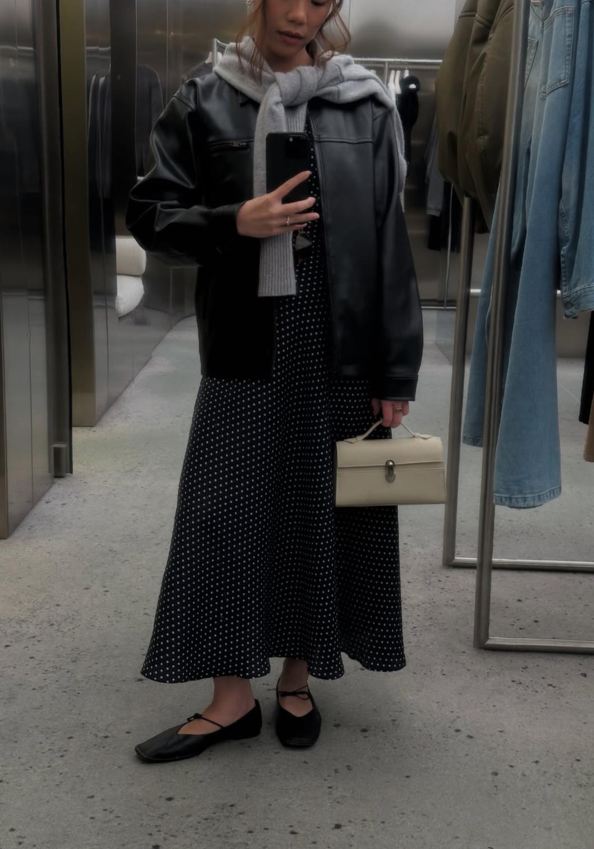 6 идей, что надеть на платье в прохладную погоду