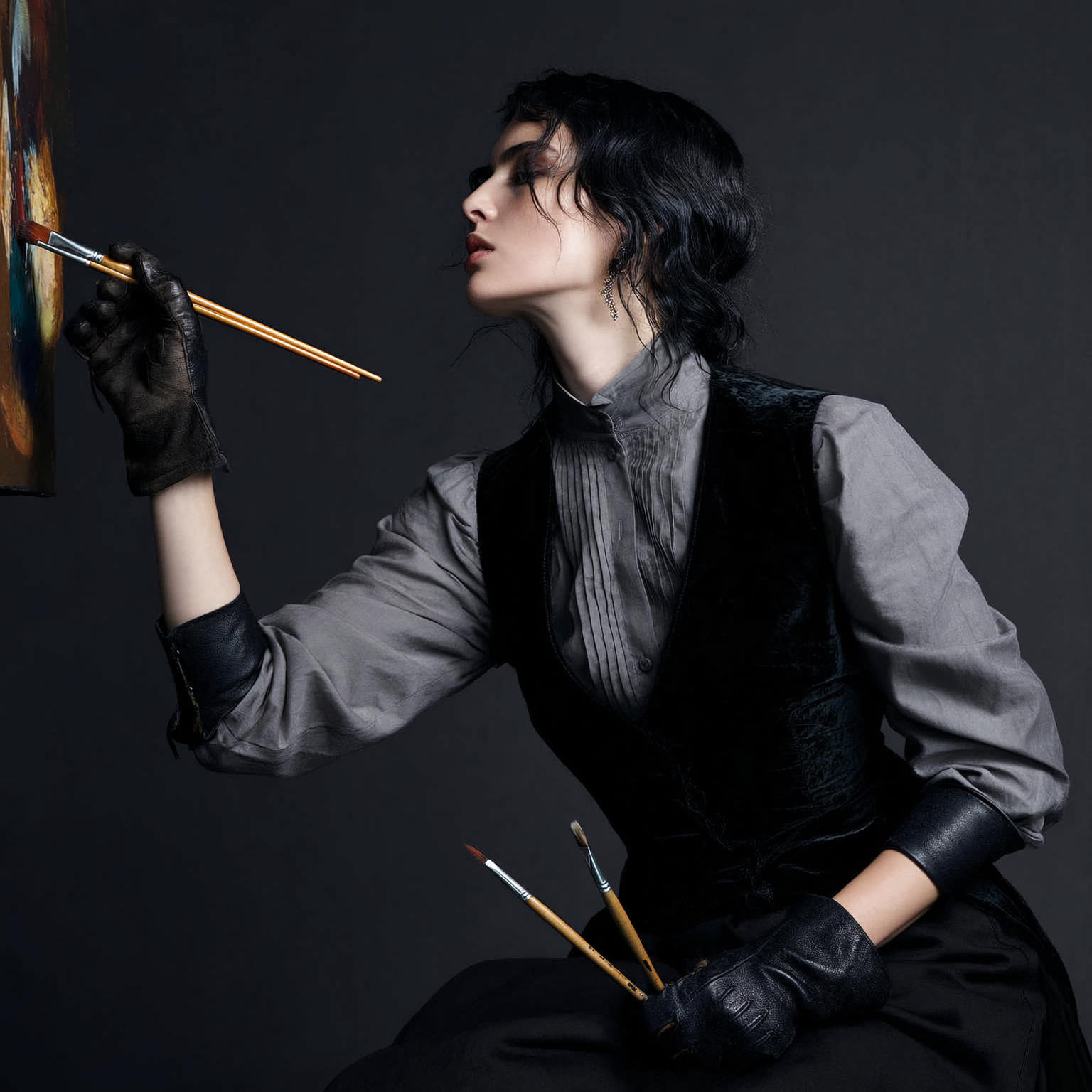 13 идей образов в мрачной эстетике на Хэллоуин