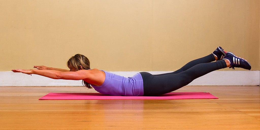 Упражнения для спины и осанки, чтобы убрать выпирающий живот