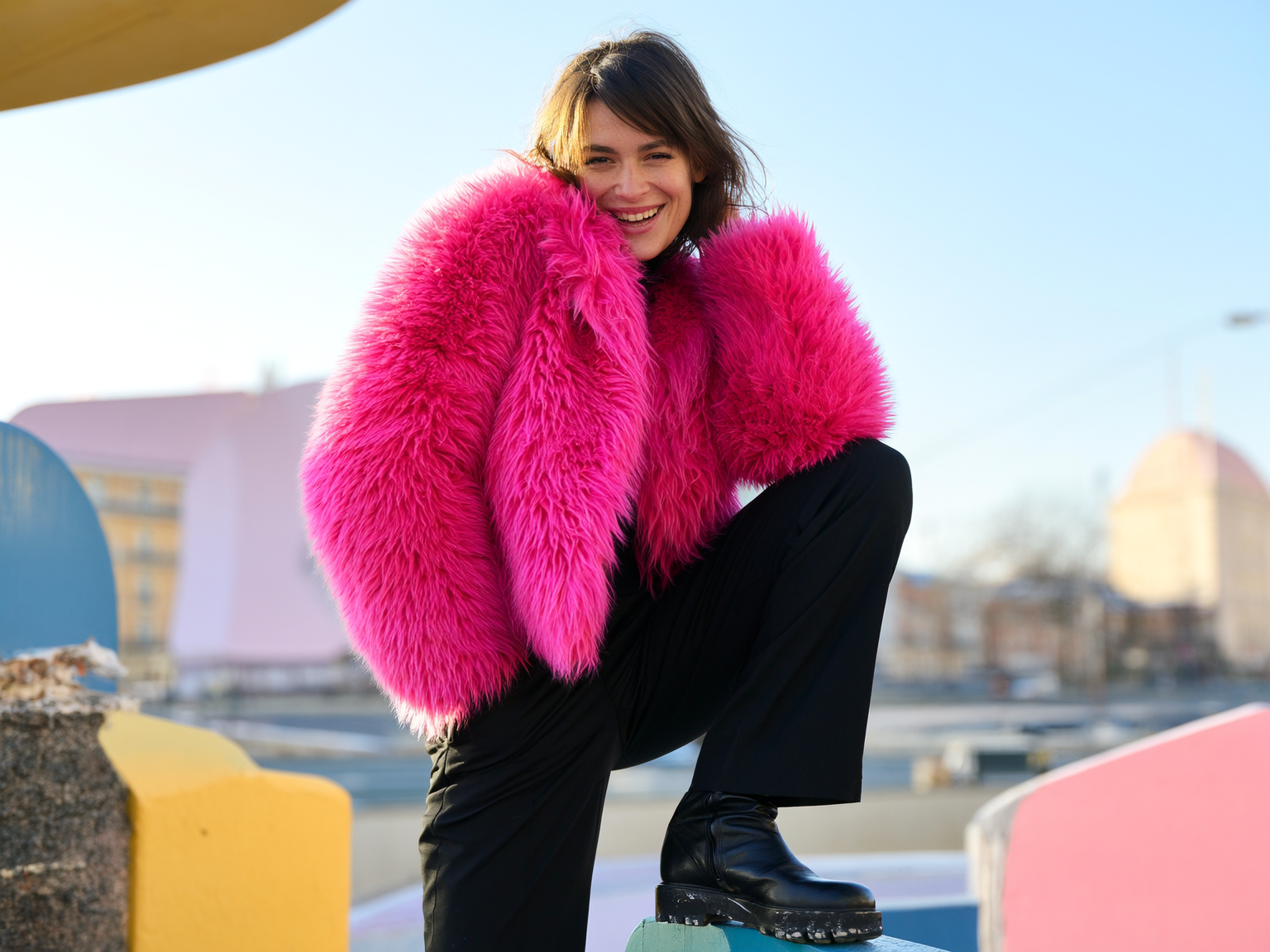 С чем носить шубу