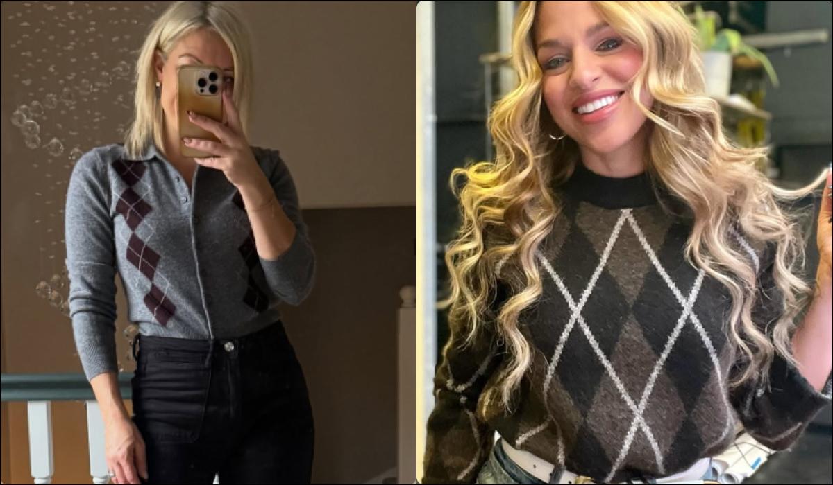 в моде свитера в духе богемы 60-х и эстетики 2000-х