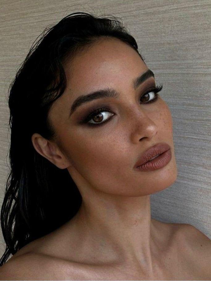 Макияж «теплый бархат»