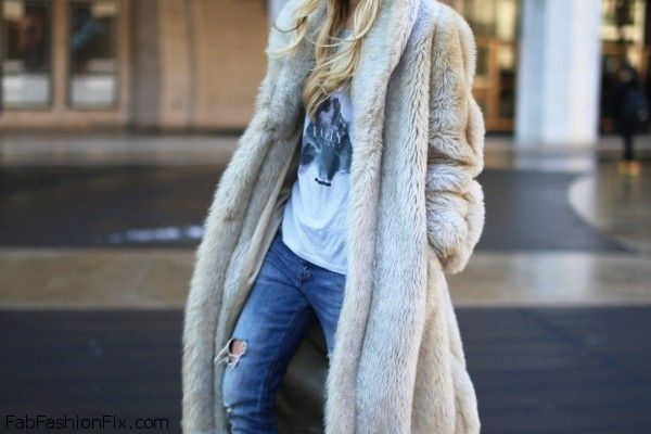С чем носить шубу