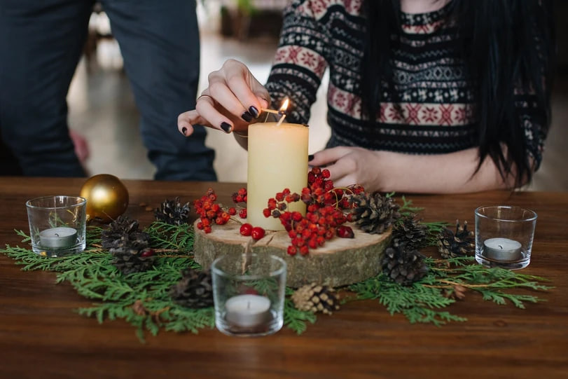 Идеи декора для каждой комнаты на Новый 2026 год