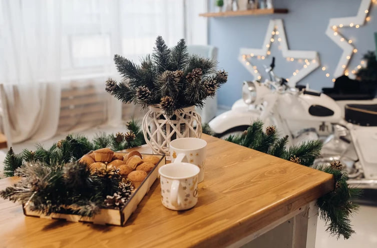 Идеи декора для каждой комнаты на Новый 2026 год