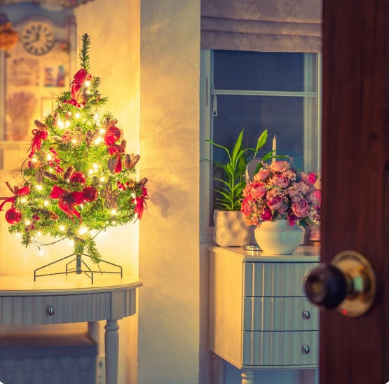 Идеи декора для каждой комнаты на Новый 2026 год