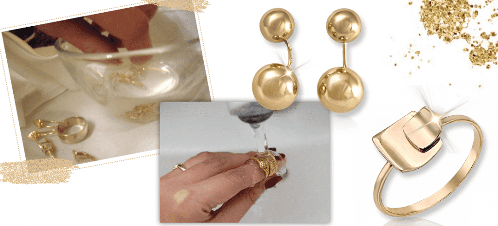 Как ухаживать за серьгами из золота, серебра и с камнями