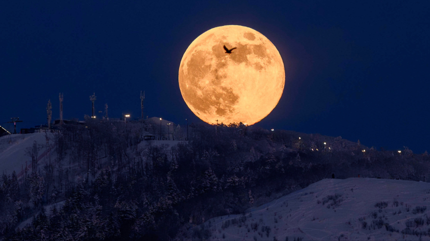 Когда наступит Снежная Луна в феврале 2026 года