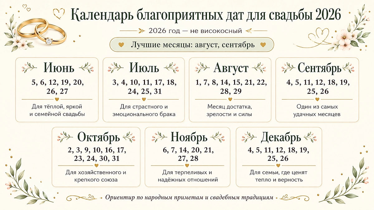 Гид по свадебным приметам для невесты и жениха