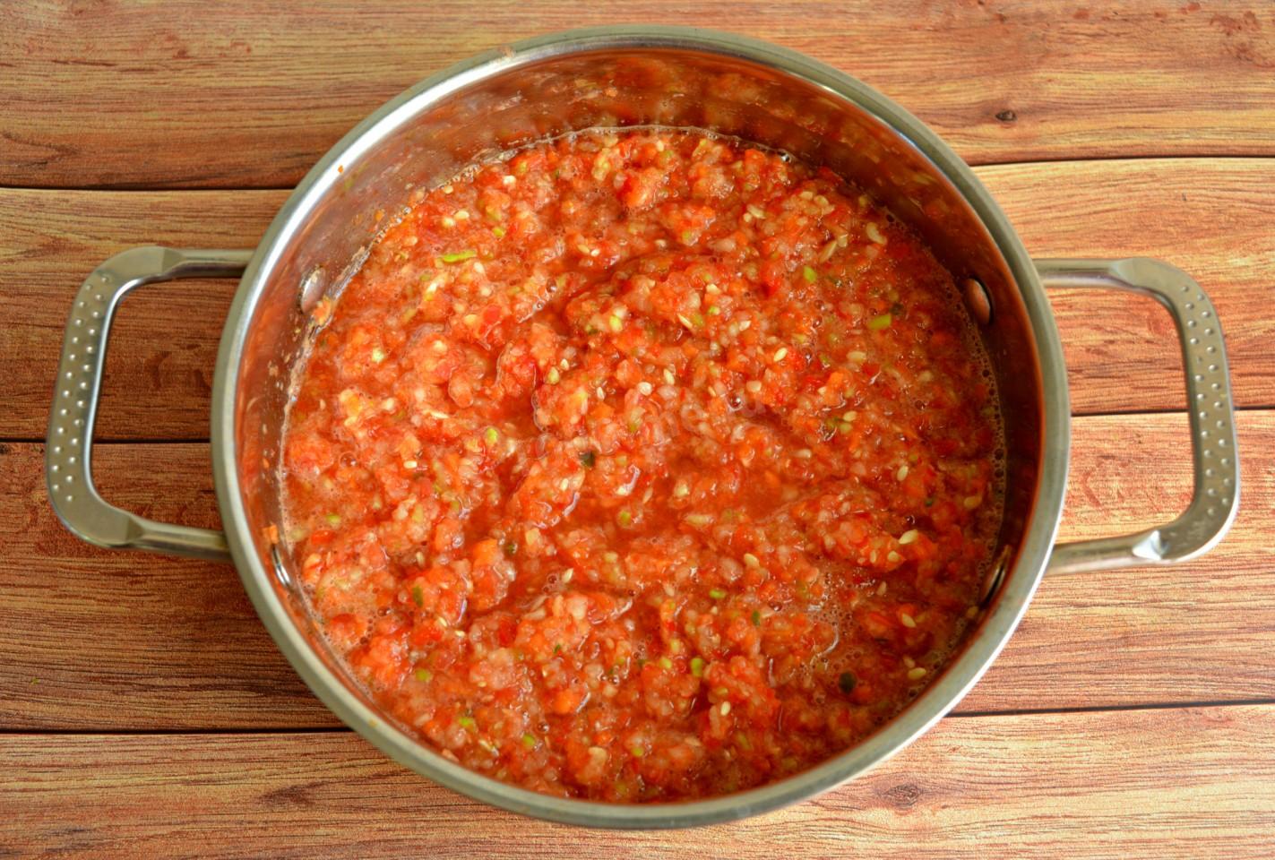 Кабачковая аджика