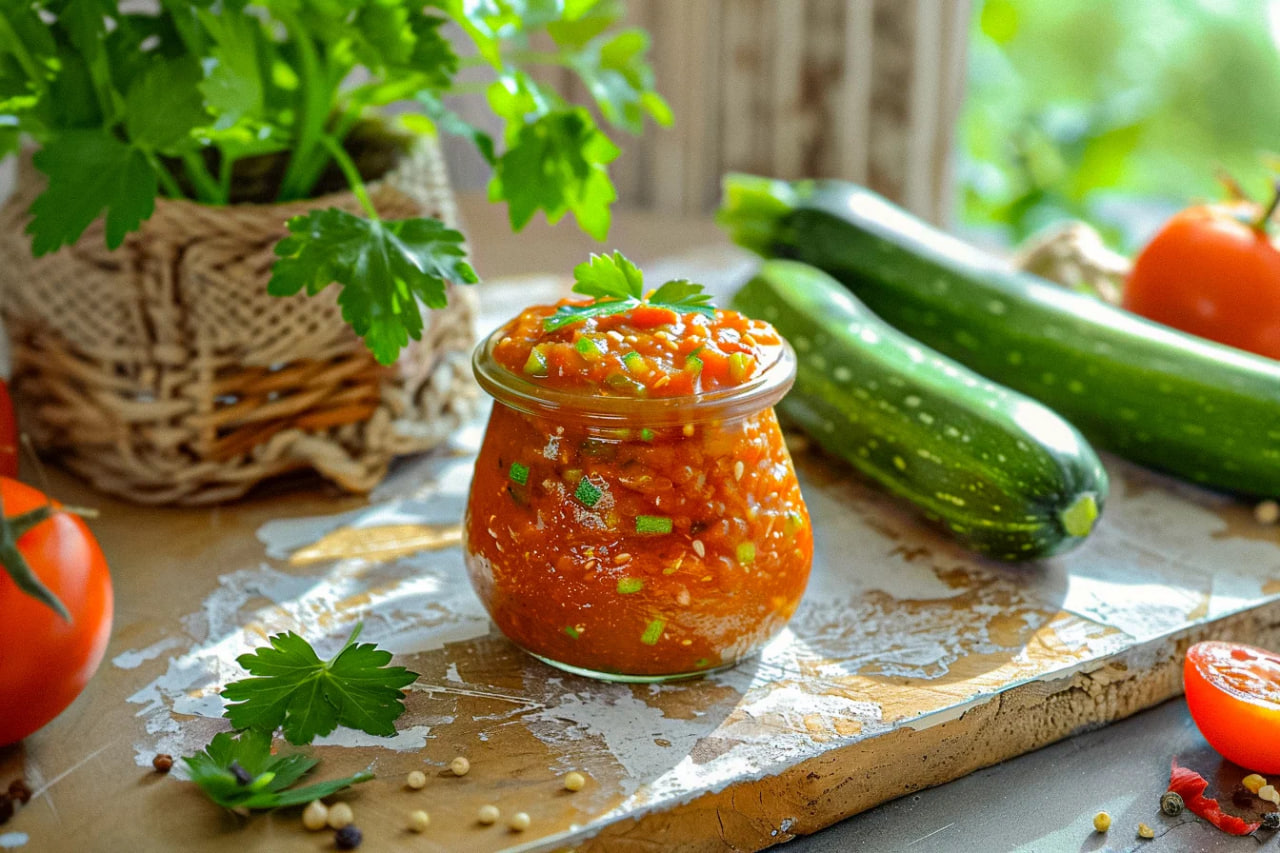 Кабачковая аджика