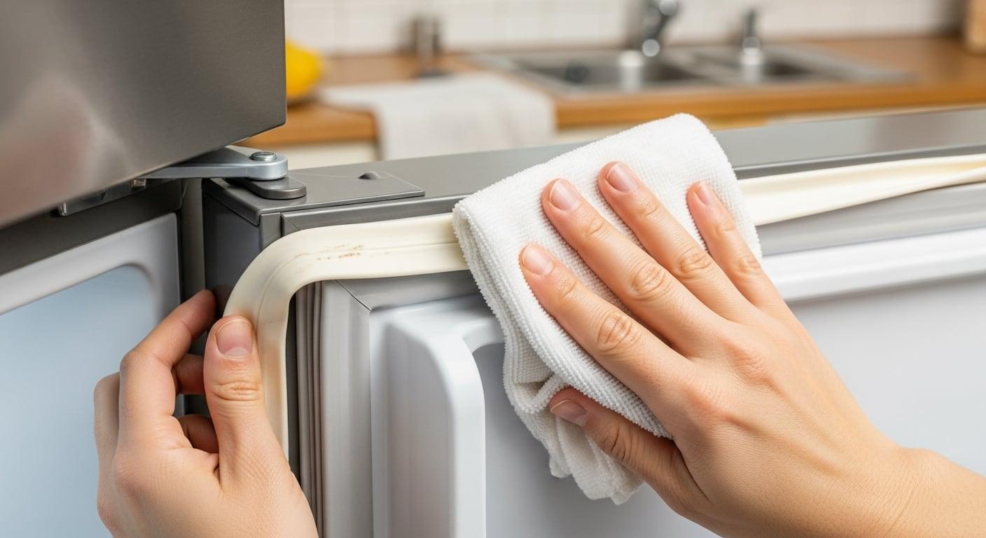 Как вернуть чистоту резинке холодильника