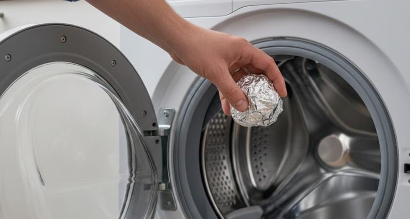 Зачем кладут шарик из фольги в стиральную машину