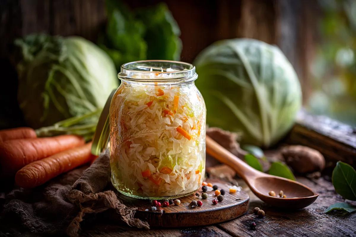 Квашеная капуста осенью